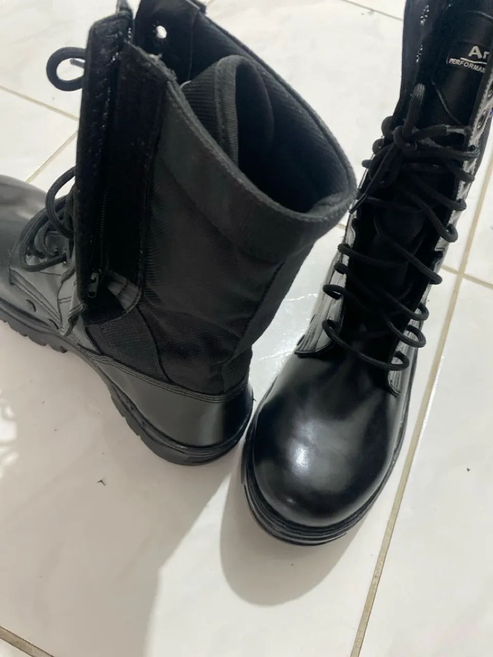 Bota Coturno Arroyo Arr01 com zíper - Foto 3