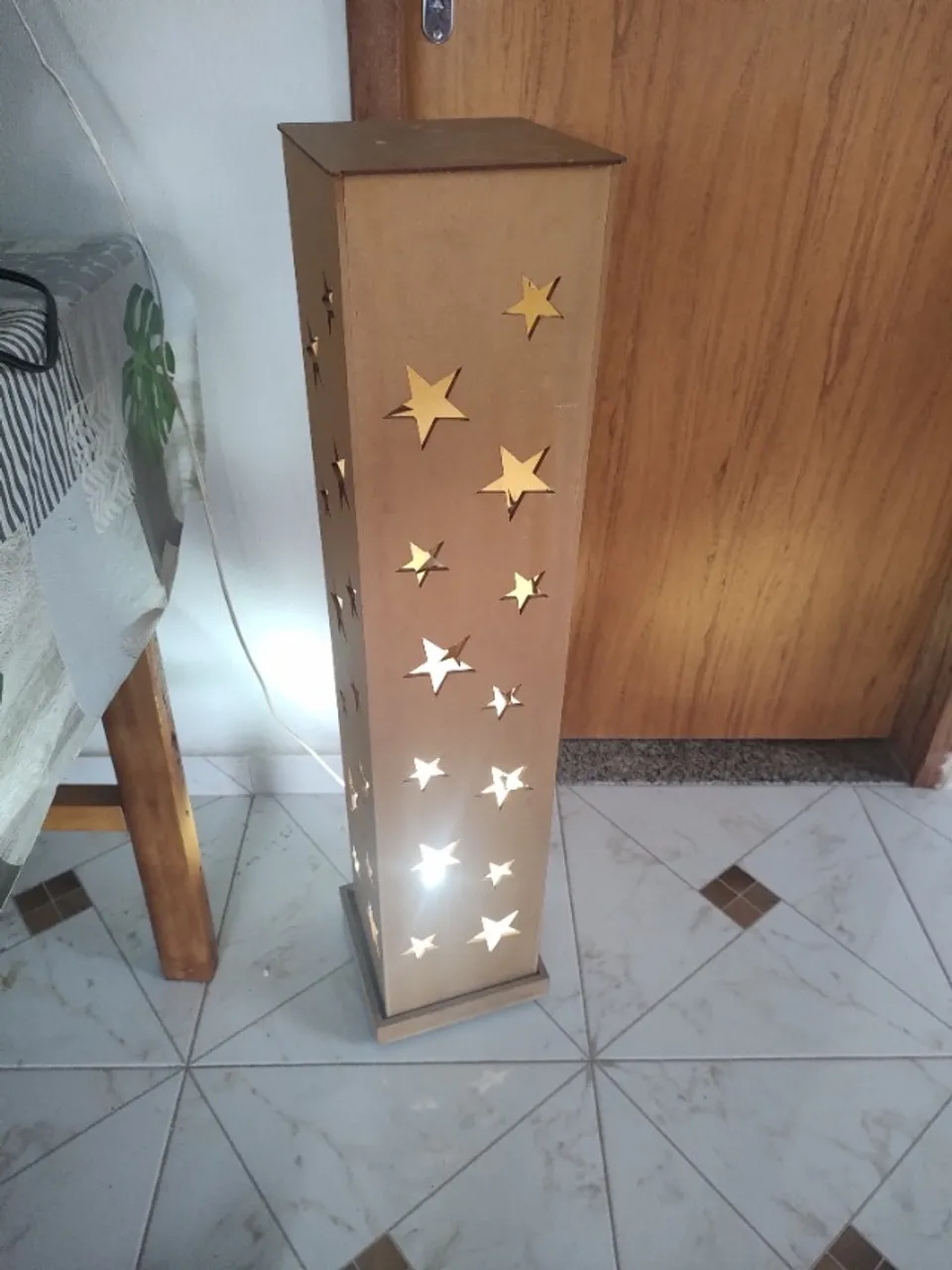 Luminária de estrela
