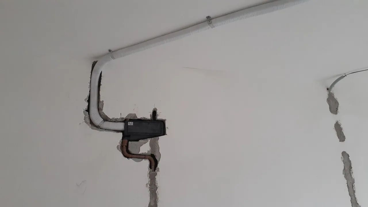 Infraestrutura para ar condicionado 