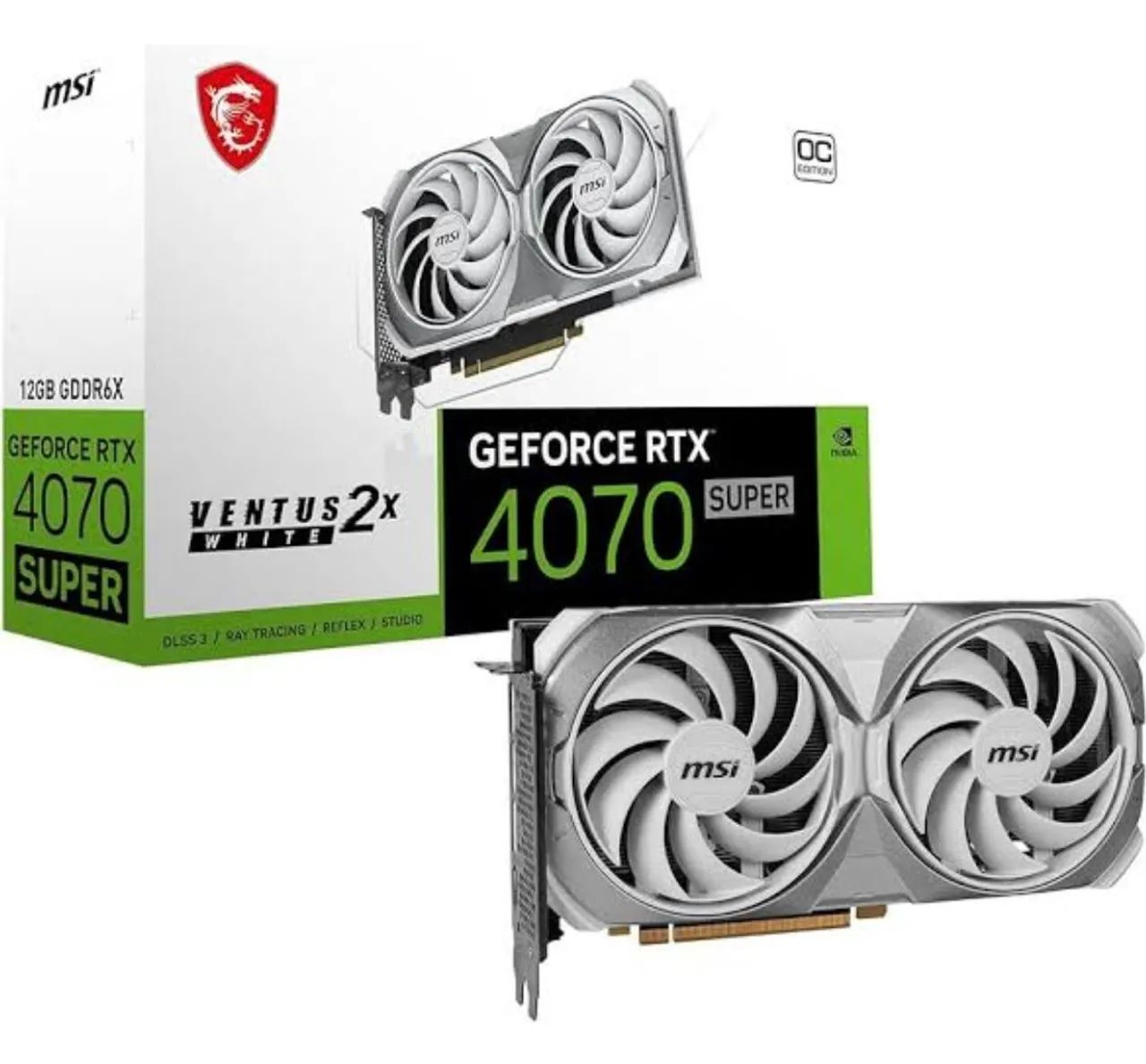 RTX 4070 Super MSI White (2 meses de uso)