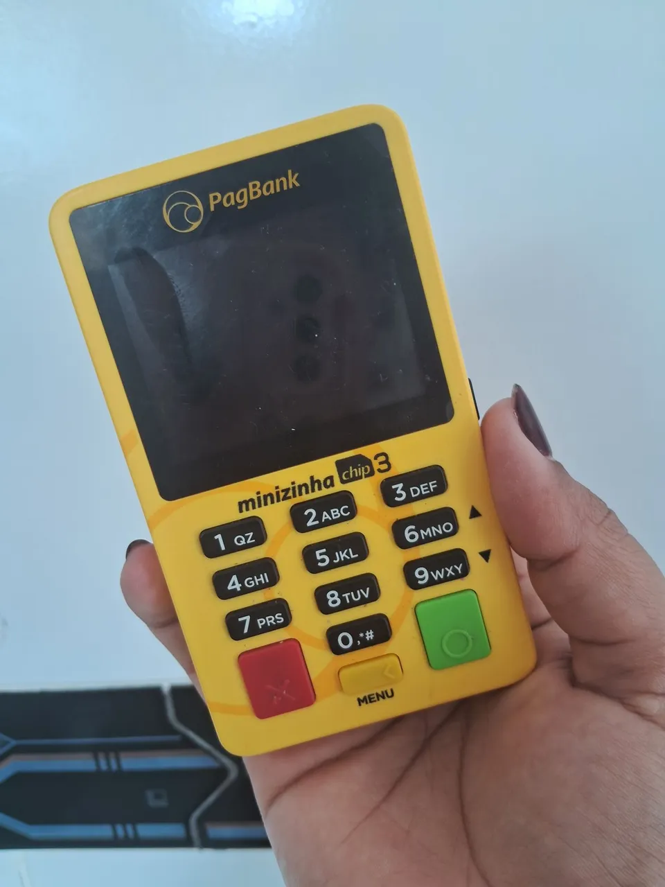 Máquina de Cartão Minizinha Chip 3 PagBank