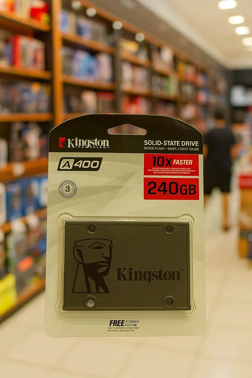 Kingston A400 SSD 240GB – 10x Faster!