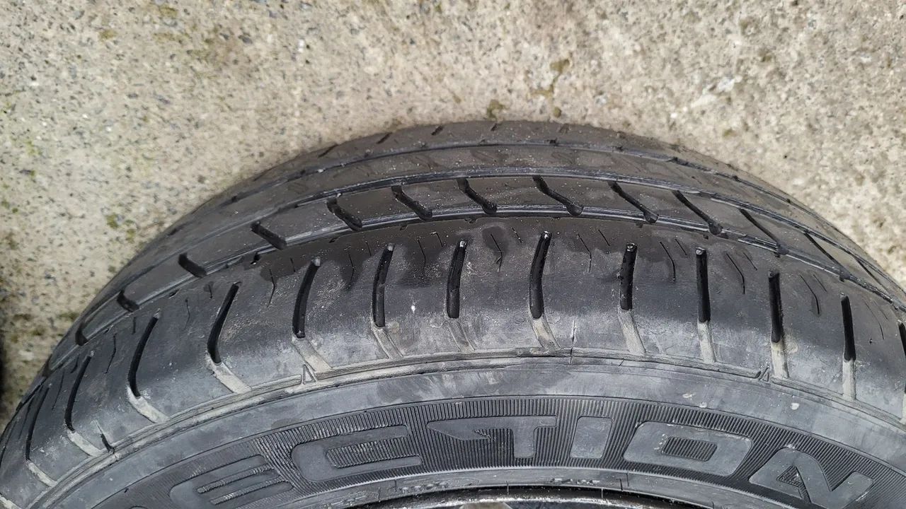 Rodas de corsa com pneus 175 75 r13 - Foto 3