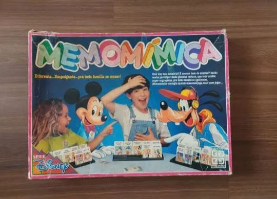Jogo Memomica Disney - Antigo