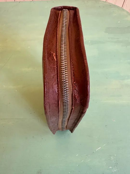 Kit de barbear vintage em couro Colecionadores antigo retro - Foto 5