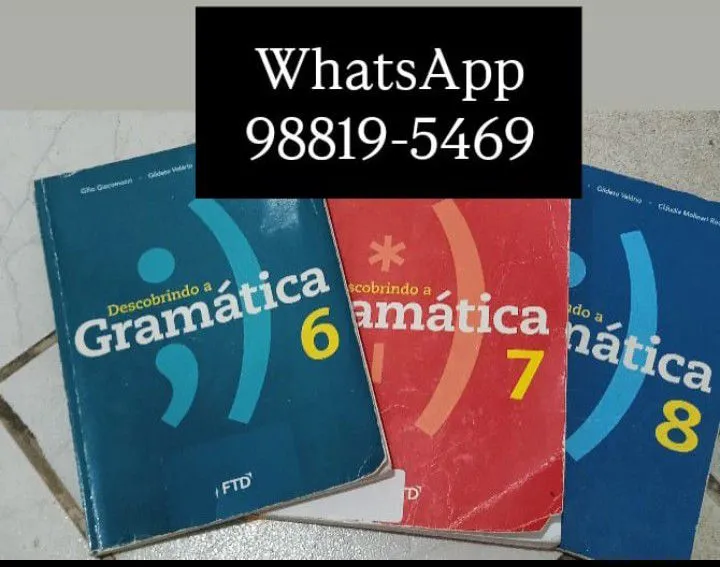 Gramática 6, 7 e 8 - Descobrindo a Gramática