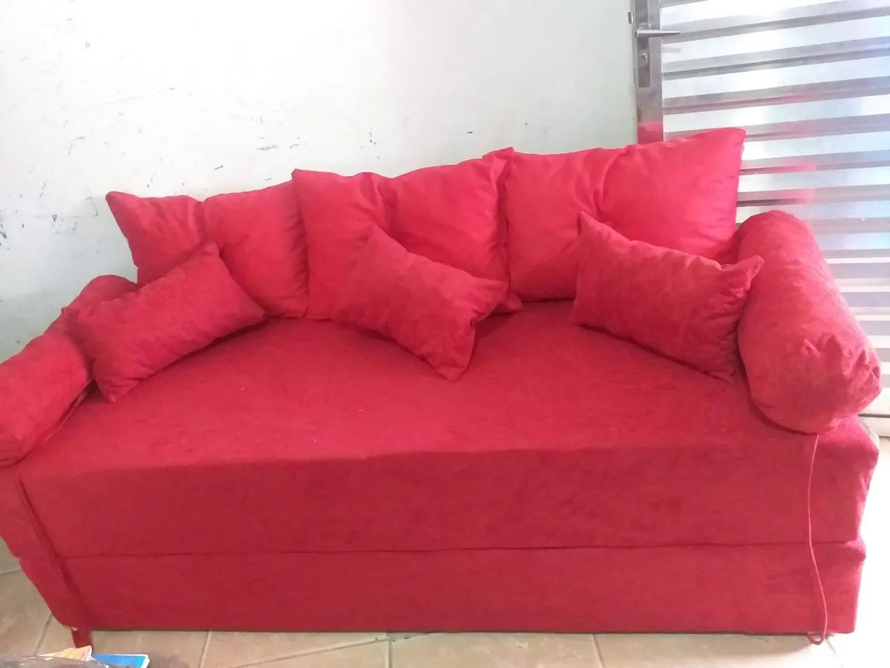 Factory-Bed Sofa with 8 Cushions64842828033923120