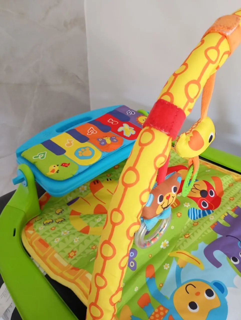 Tapete Ginásio Atividades Bebe com Piano  - Foto 3
