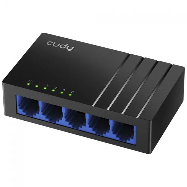 Switch 5 Portas Cudy GS-105D 10/100/1000Mbps - WZetta