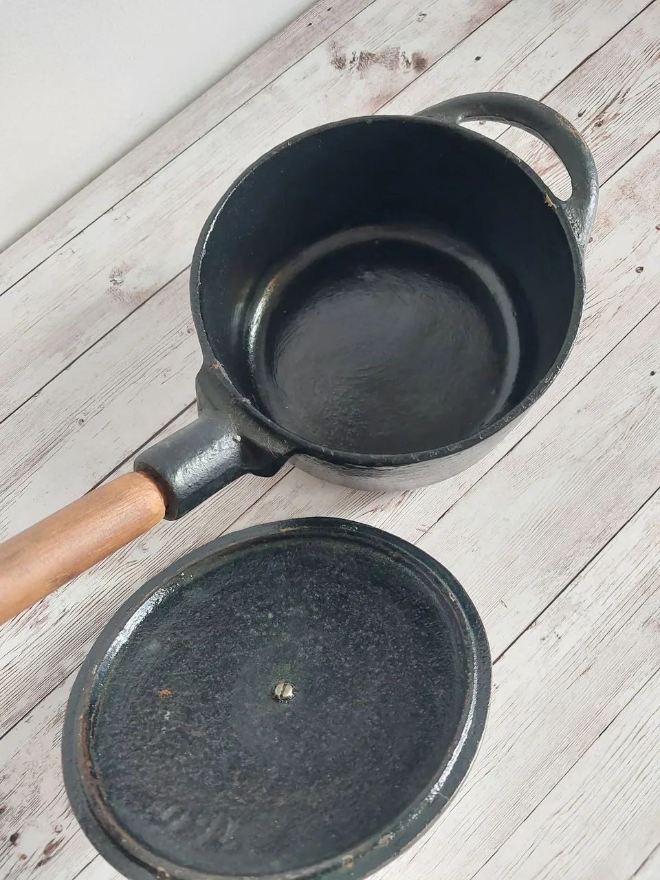 Panela Caçarola de Ferro Fundido - 16cm diâmetro - Nova - Foto 3