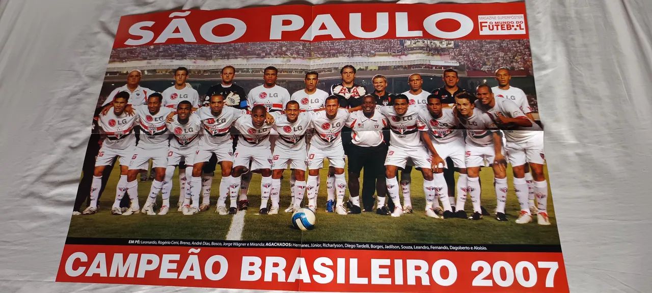 Pôsteres São Paulo Tri-Hexa 2006/2007/2008 - Foto 4
