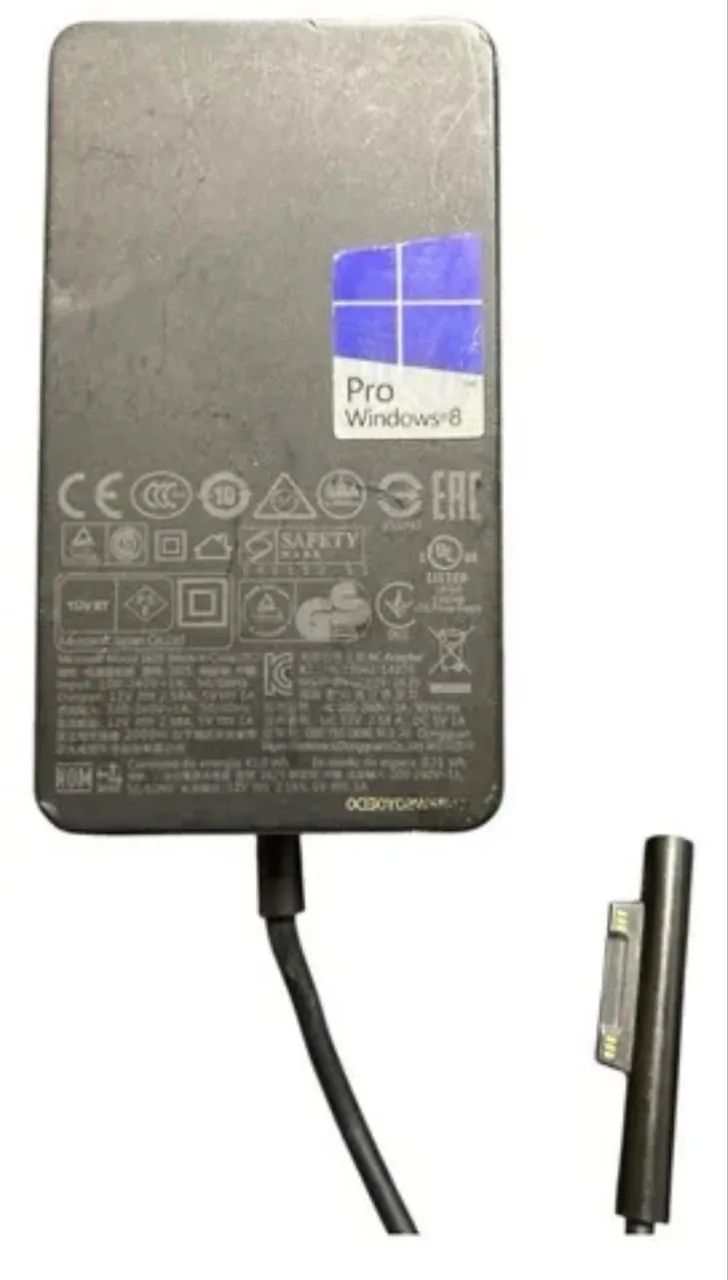 Carregador Magnético Microsoft Surface 12v 2.58a Original 