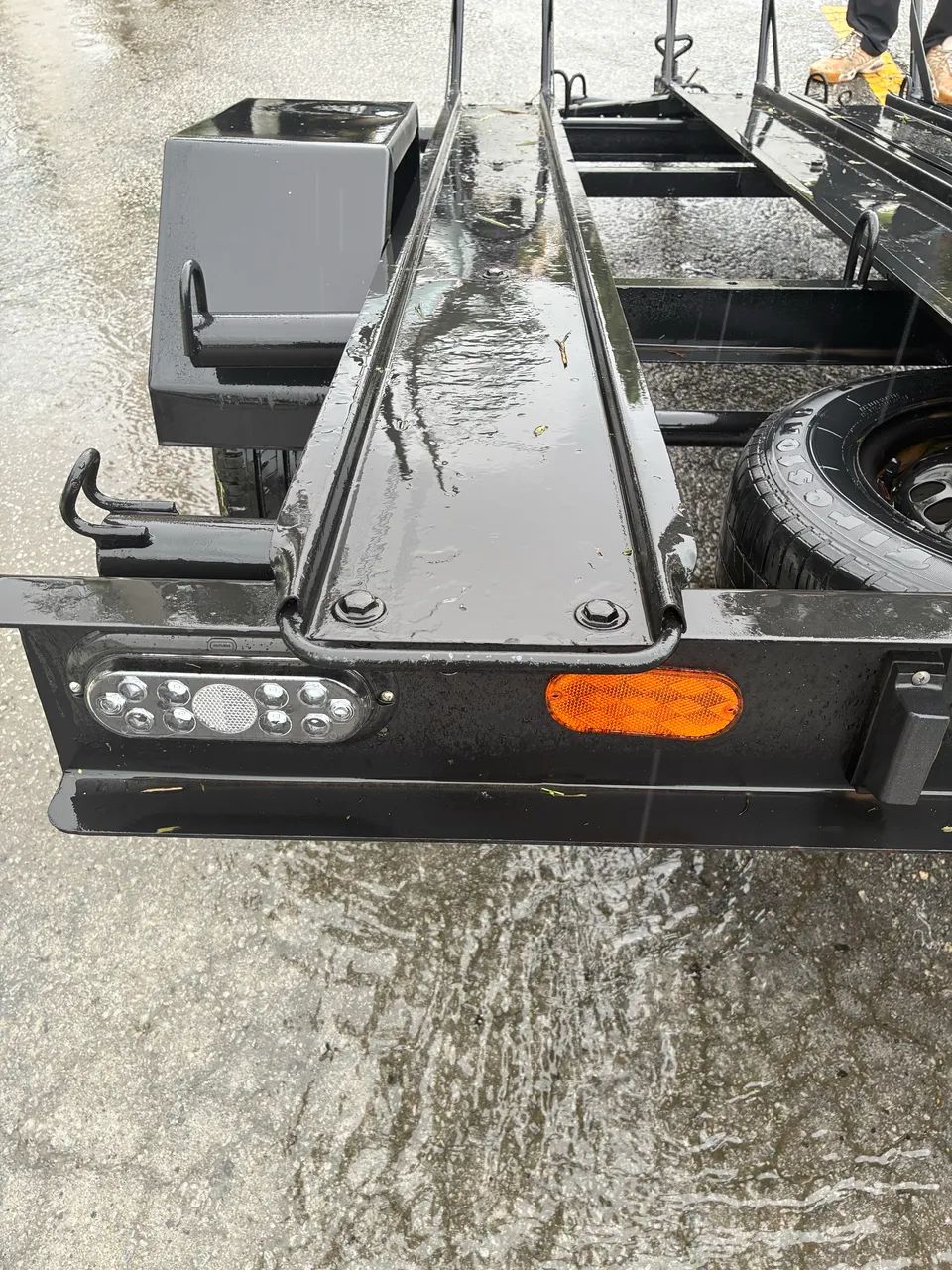 Carretinha 3 motos  - Foto 2