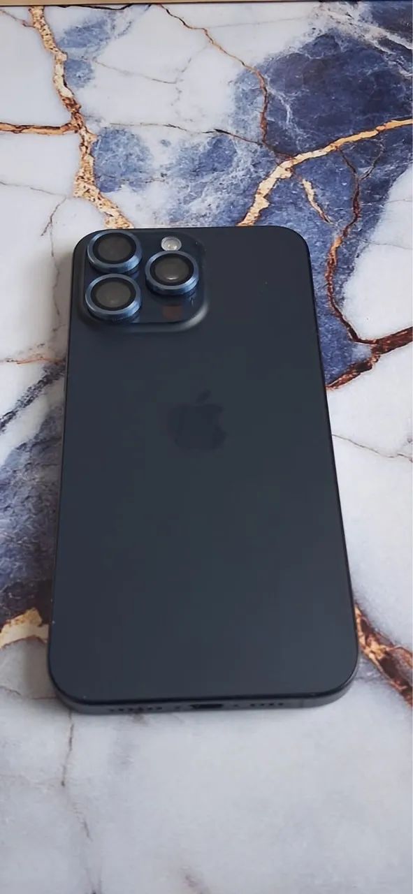 iPhone 15 Pro Max 256GB - Azul Titânio - Estado de Novo - Foto 2