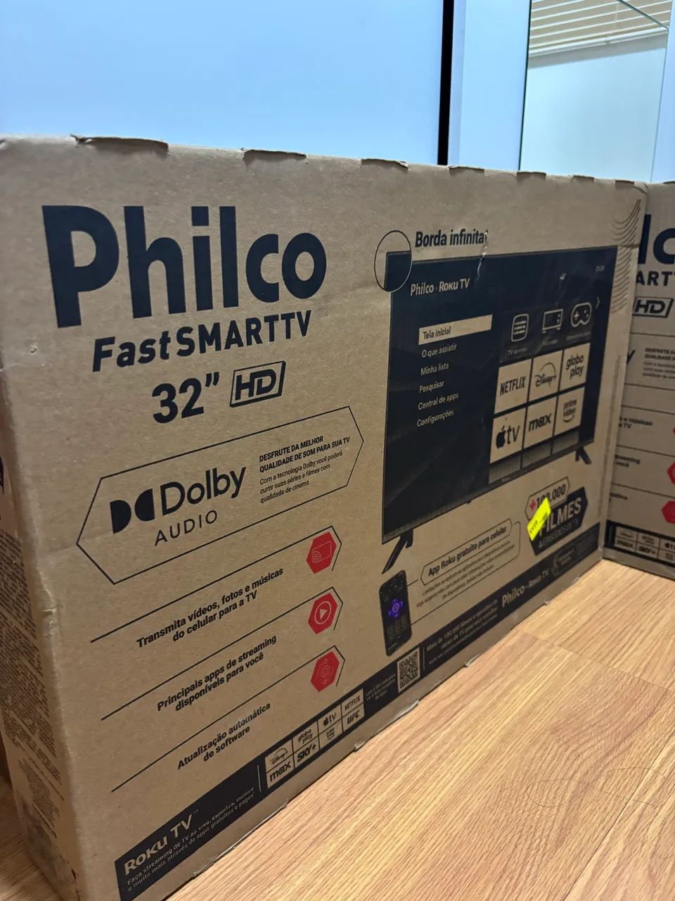 Smart Tv Philco 32 RokuTv - Nova