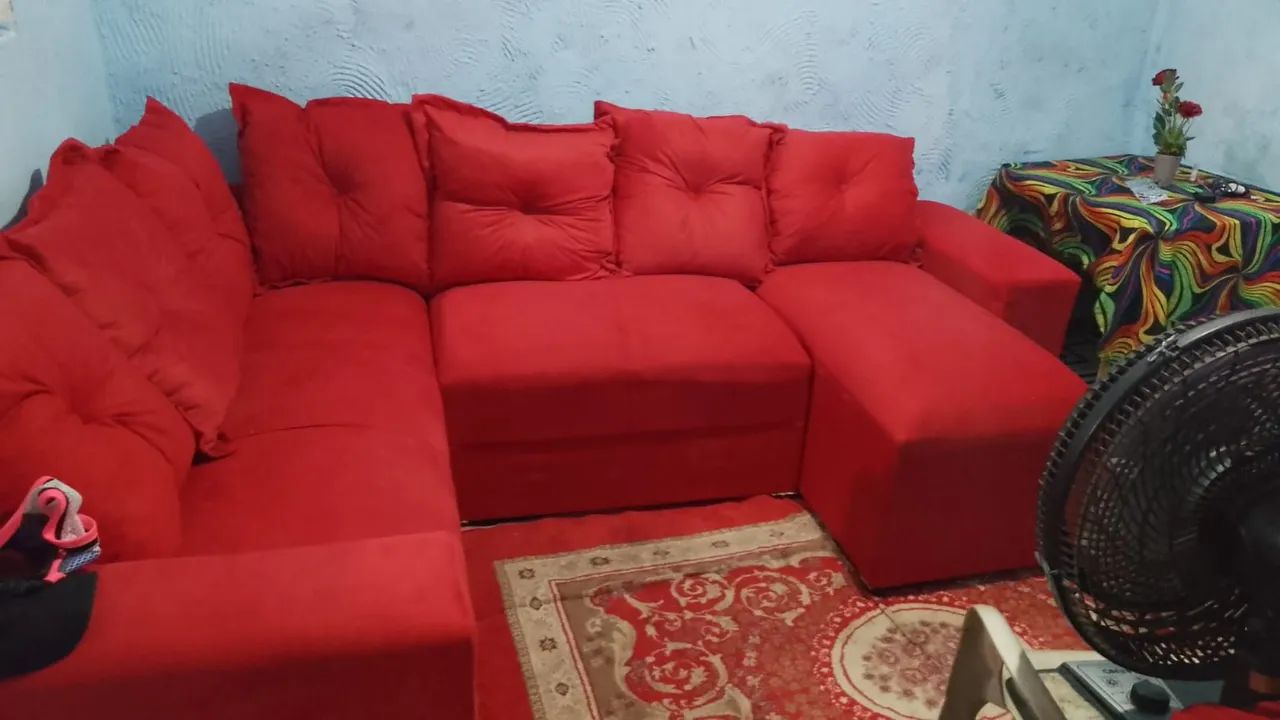 Sofá de canto Alice 2 e 3 lugares