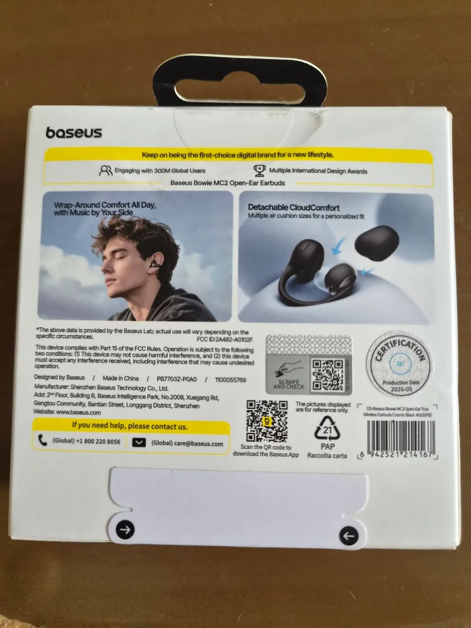 Fone Baseus Mc2 ( não é o Air) - Foto 3