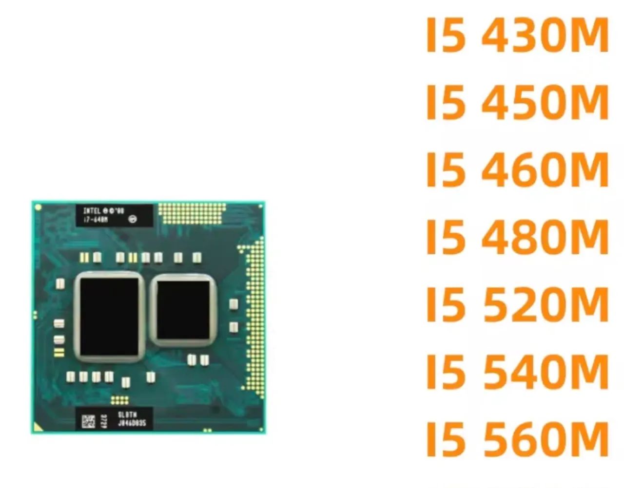 Processador i5 520m 2.4 ghz  c turbo 2.92 pentium valor parti 99,00 