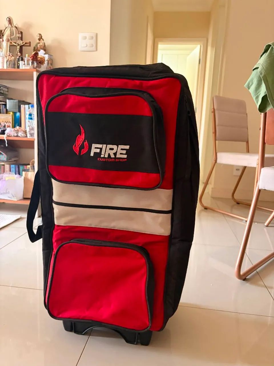 Pedalboard Fire com Bag de Rodinhas - Mala / Case para Pedais - Foto 3