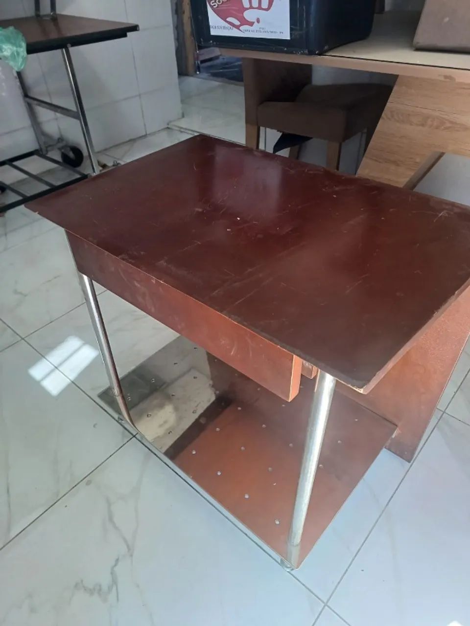 Mesa Bancada Industrial em Aço Inox - Foto 3