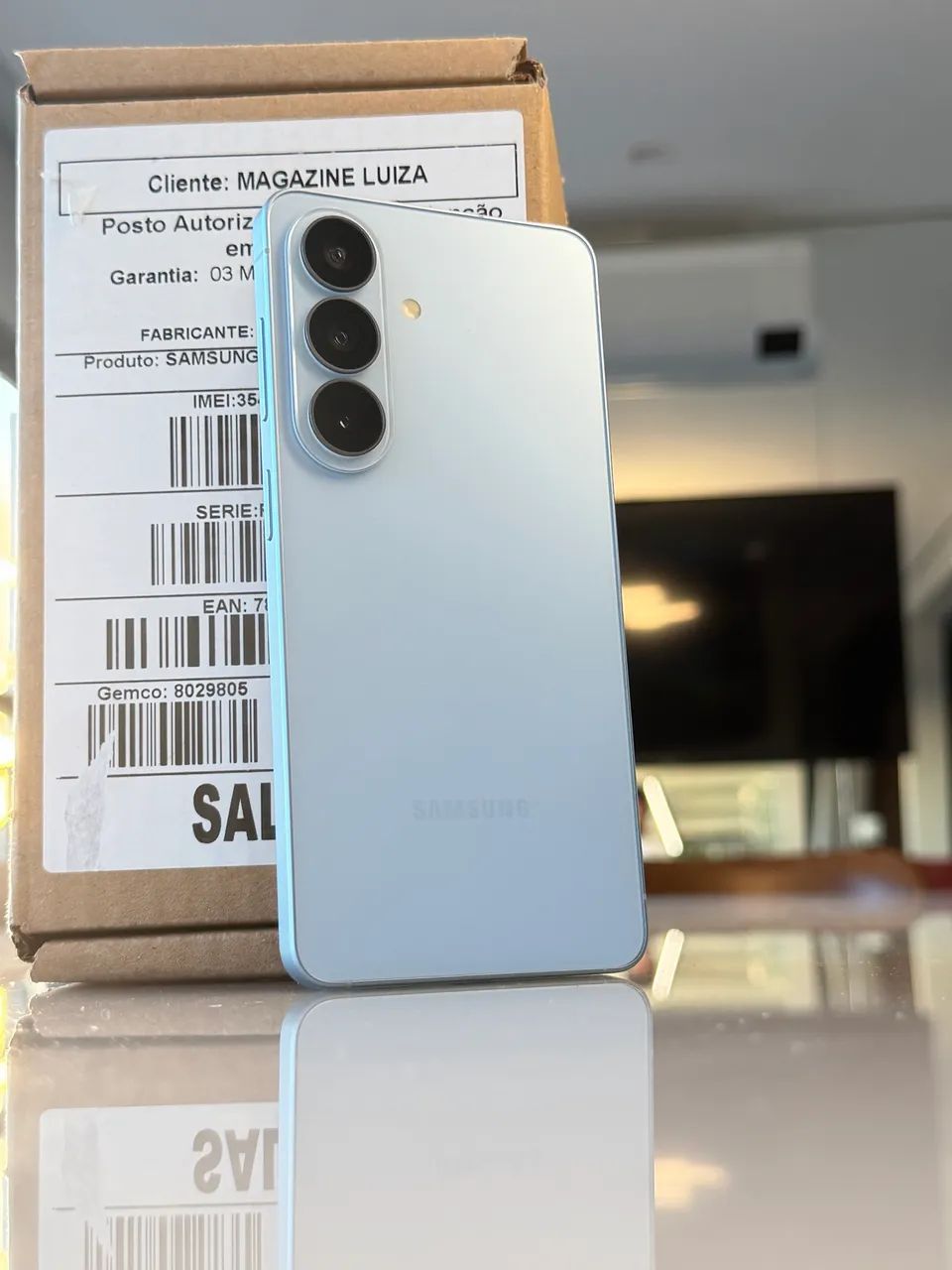 Samsung S26 256GB Azul NOVO - Foto 2