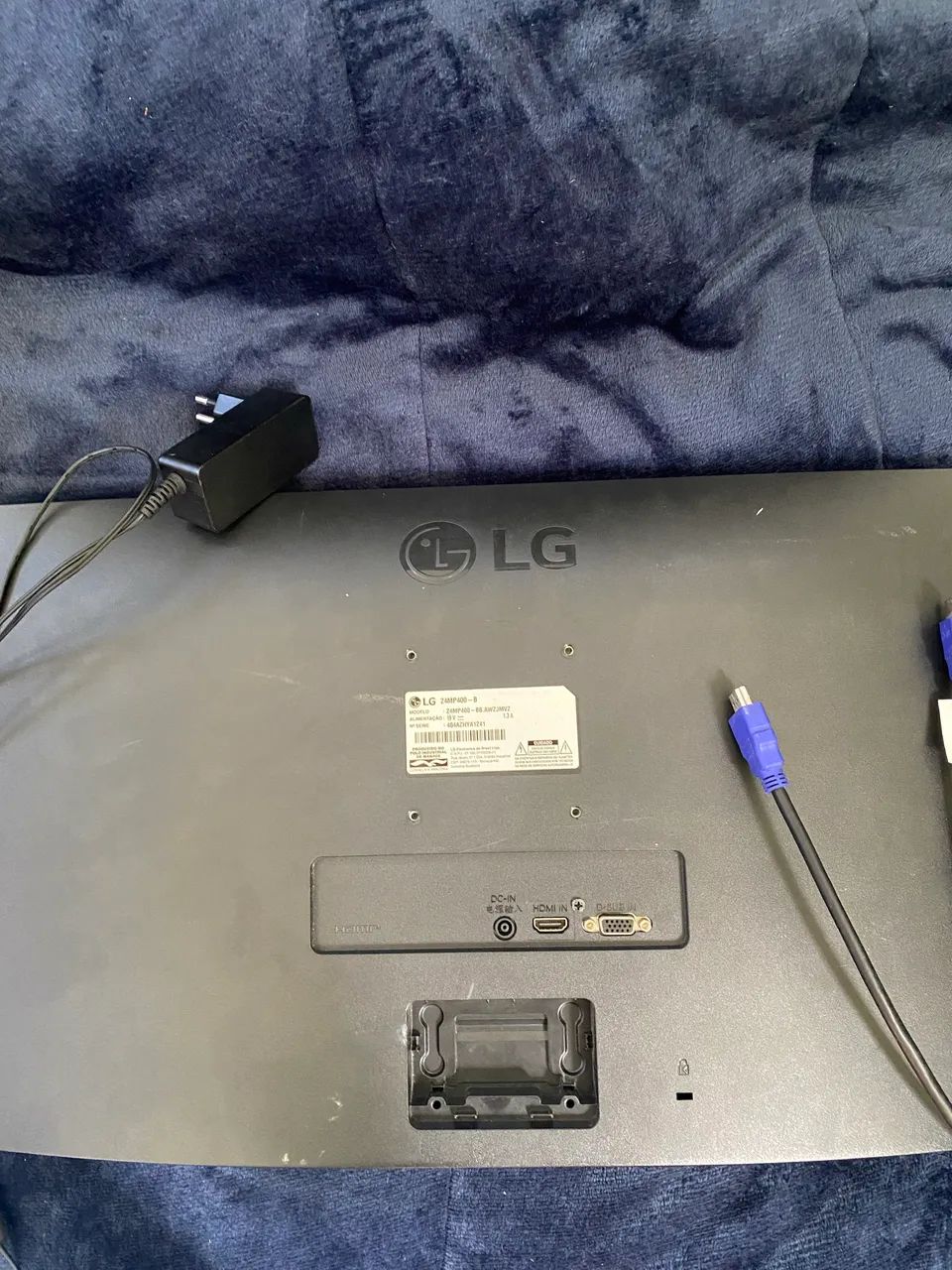 Monitor LG 24MP400-B - Display quebrado - Foto 2