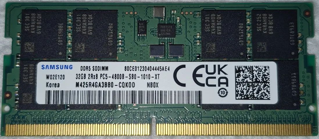 Memorias DDR5 32GB 4800 SODIMM - Foto 2