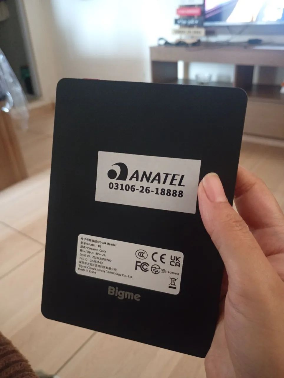 Leitor E-reader Bigme B6 Colorido Android 14 64gb - Foto 3