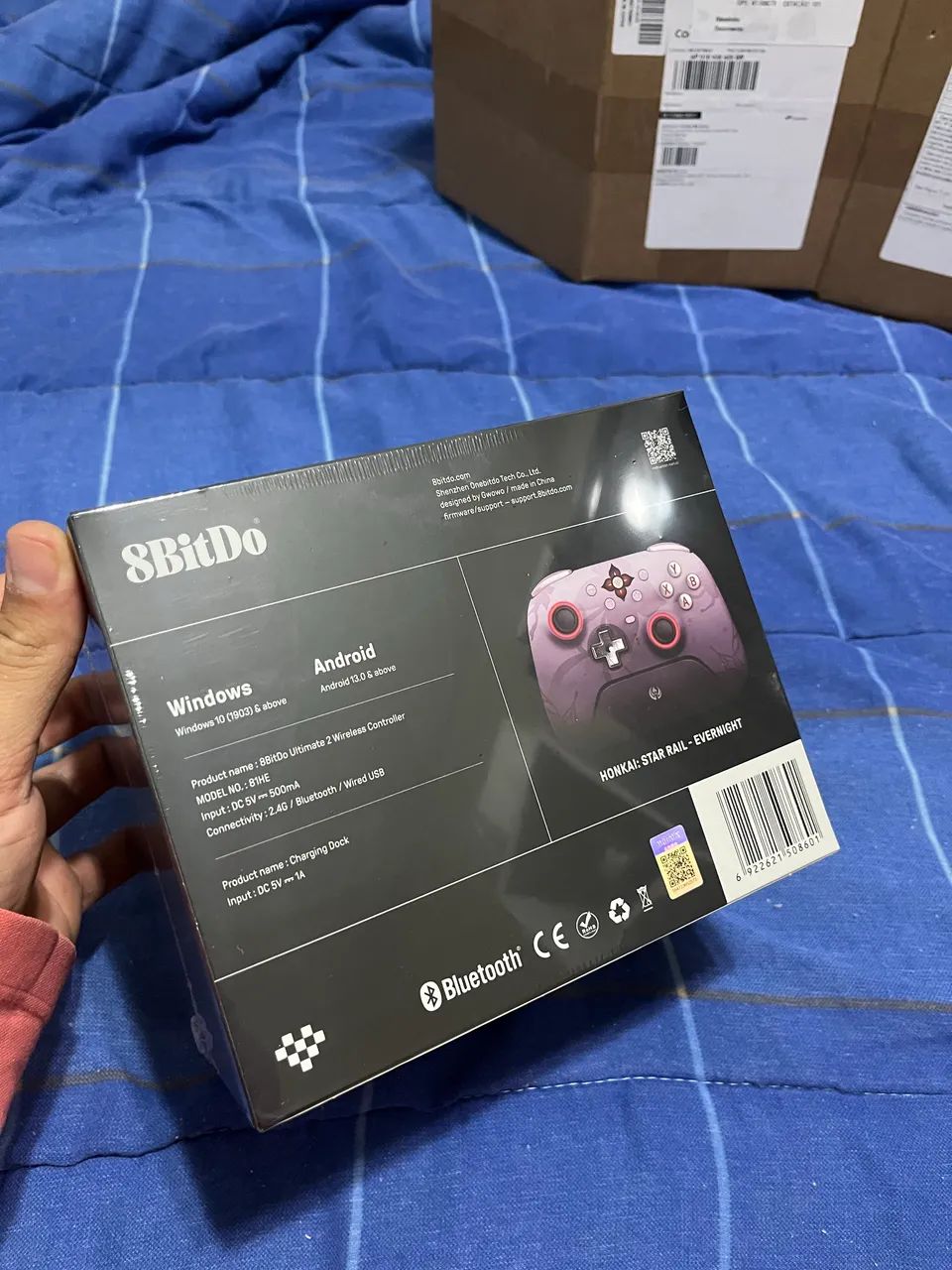 Controle 8BitDo Ultimate 2 Honkai Star Evernight - Foto 2