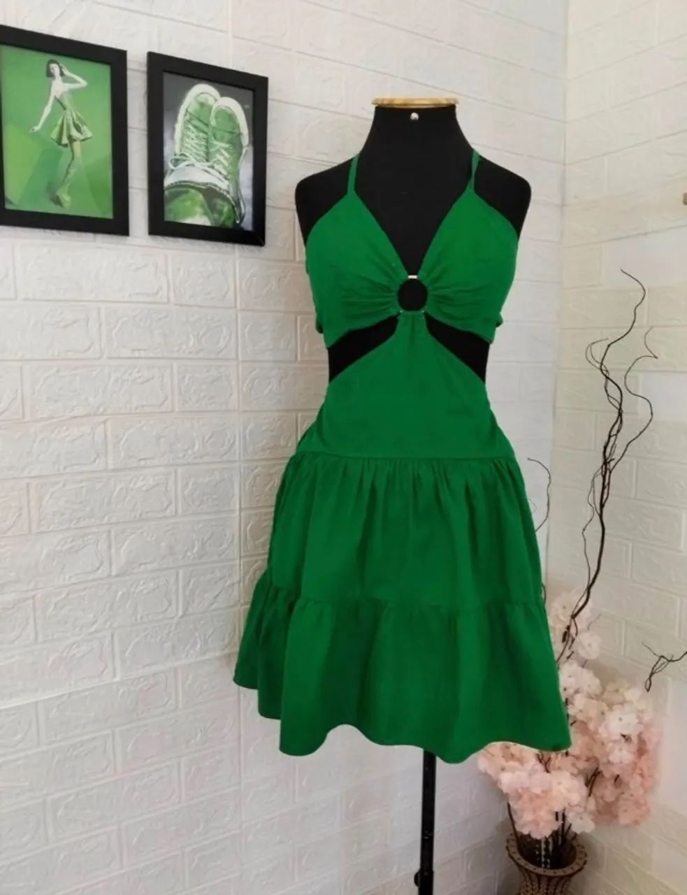 Macacão estilo vestido