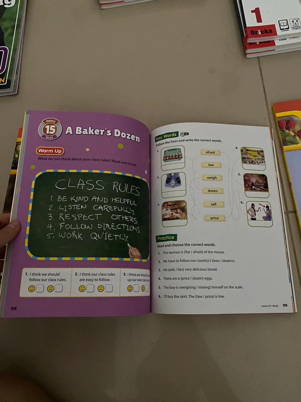 Subject Link coleção 1, 2 e 3 Easy Link L5 - Student Book & Workbook 