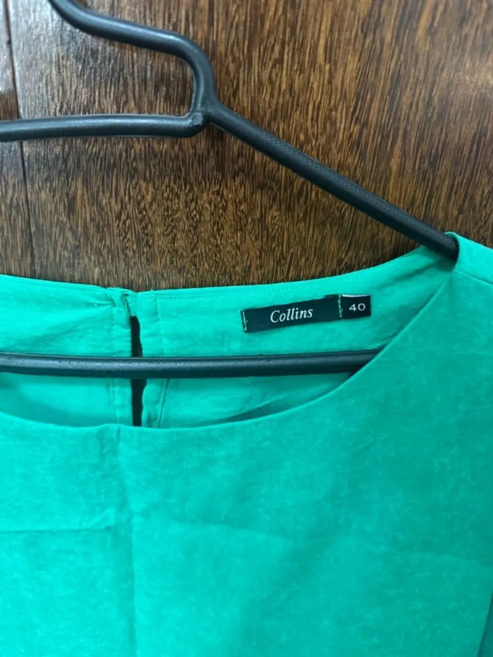 vestido collins verde 40 - Foto 2