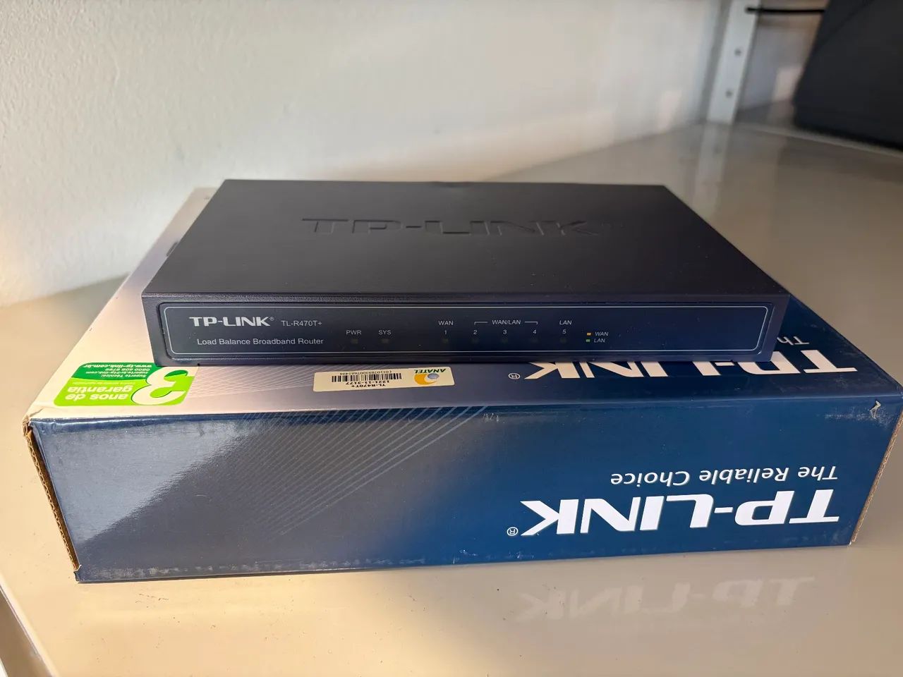 Router Load Balancer TP-Link TL-R470T+<br>Novo