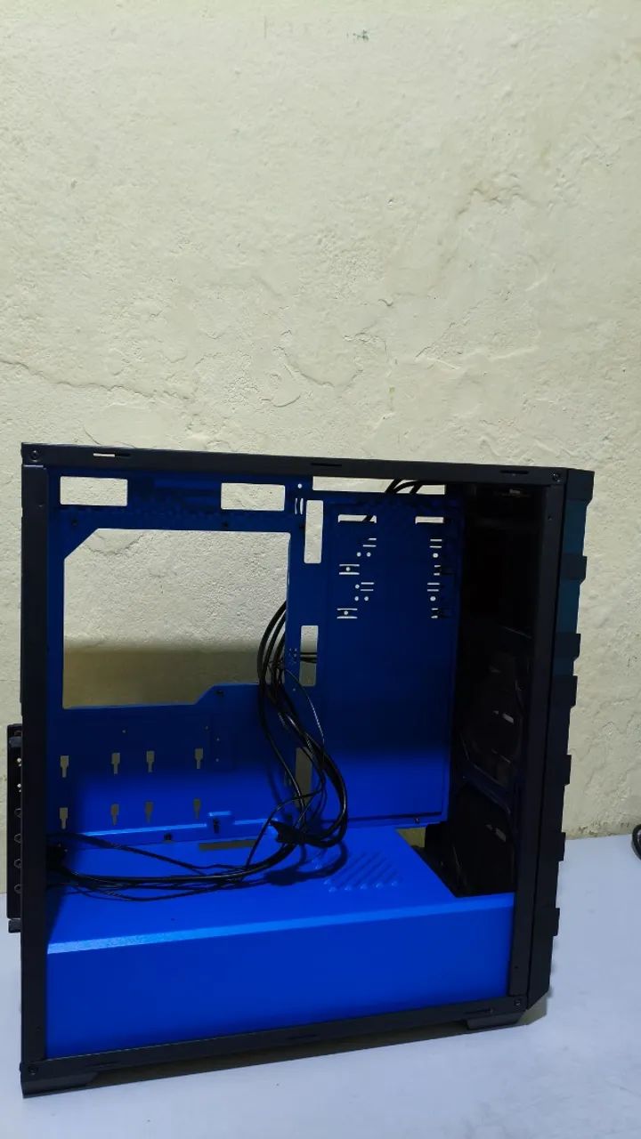 Gabinete Sharkoon Escritório Blue - Foto 3