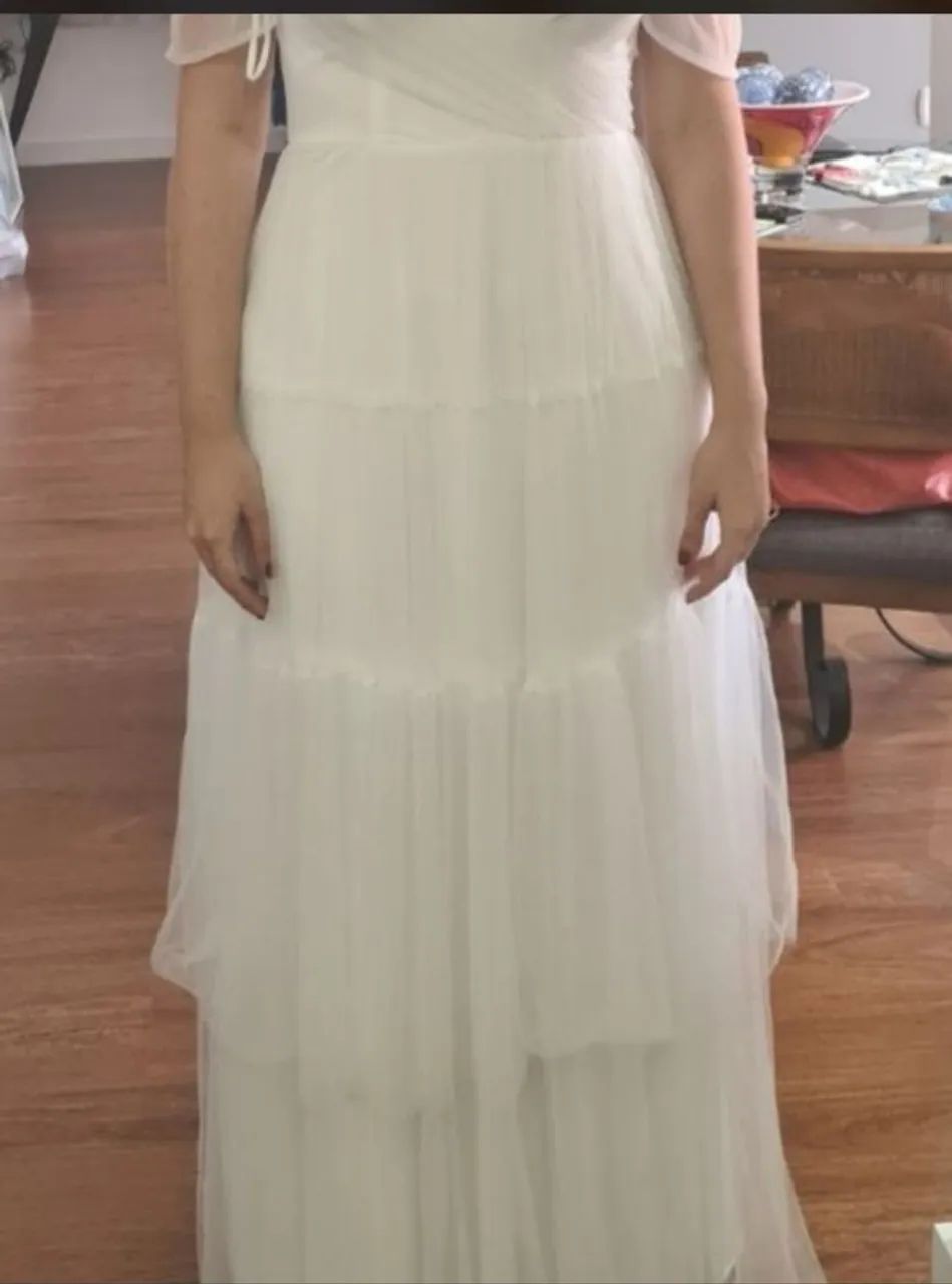 Vestido noiva simples e elegante - Foto 5