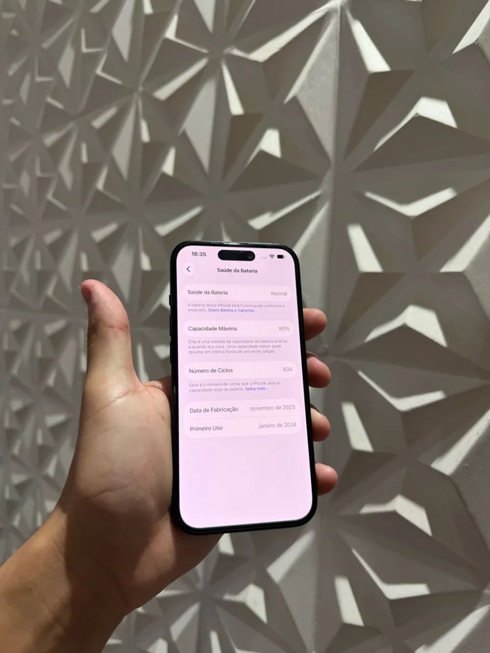 iphone 15 preto 128gb - Foto 4