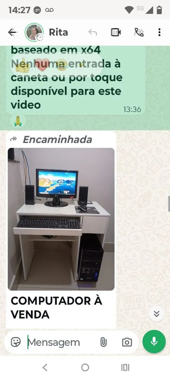 Vendo computador completo 