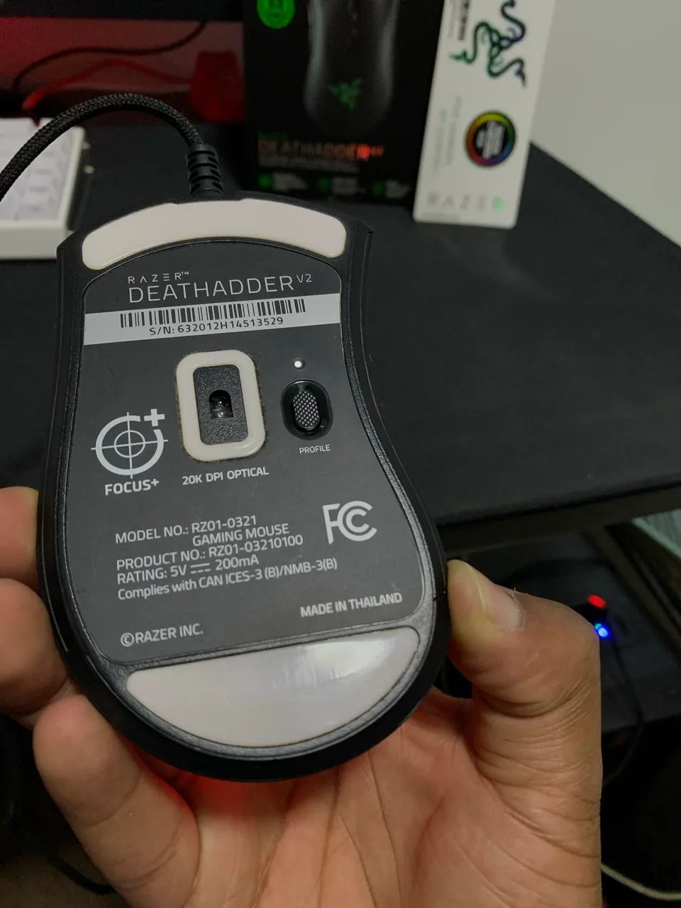 Mouse razer Deathader v2 chroma - Periféricos e Acessórios de