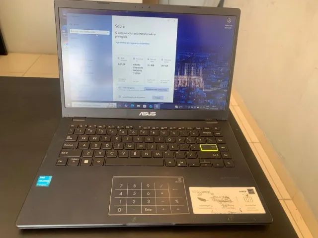 Notebook ASUS VivoBook E410KA - Intel Celeron N4500, 4GB RAM - Foto 4
