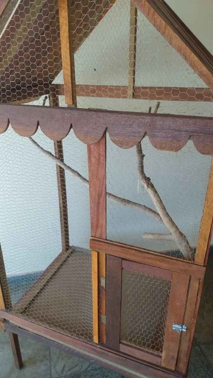 Viveiro pássaros novo  - Foto 3