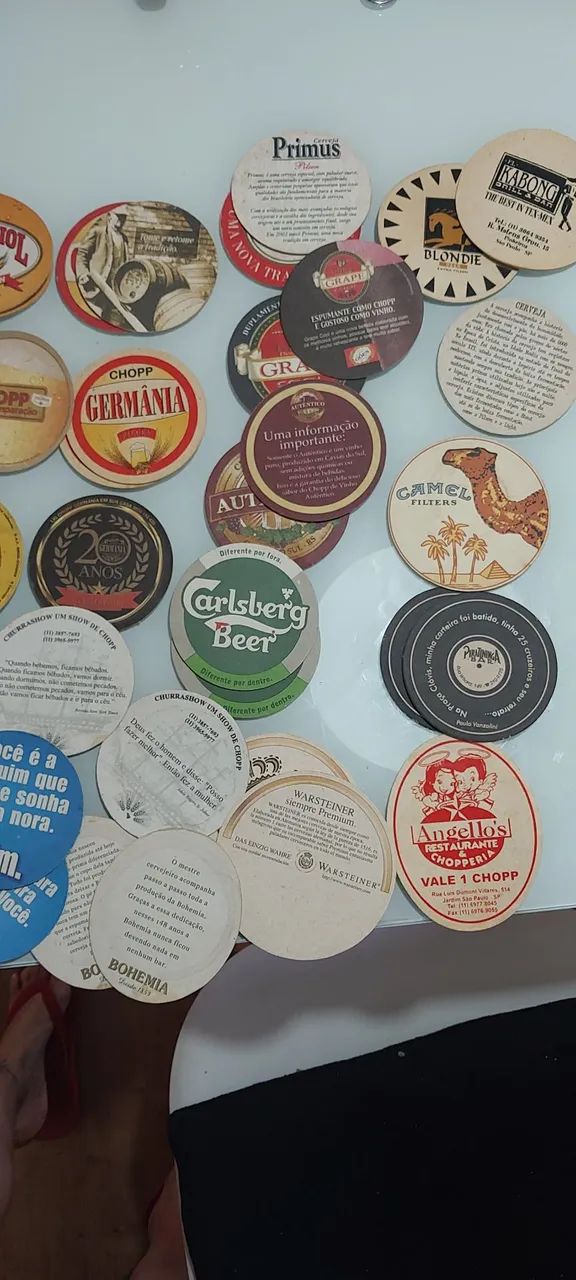 Coleção bolachas de chopp e cerveja  - Foto 2
