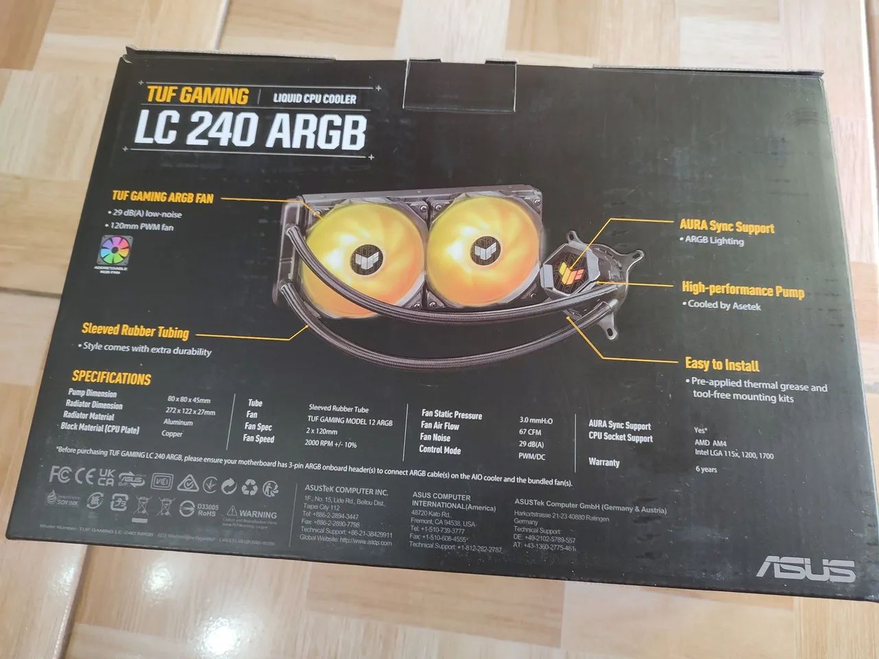 Water Cooler Asus Tuf LC240 argb - Foto 2