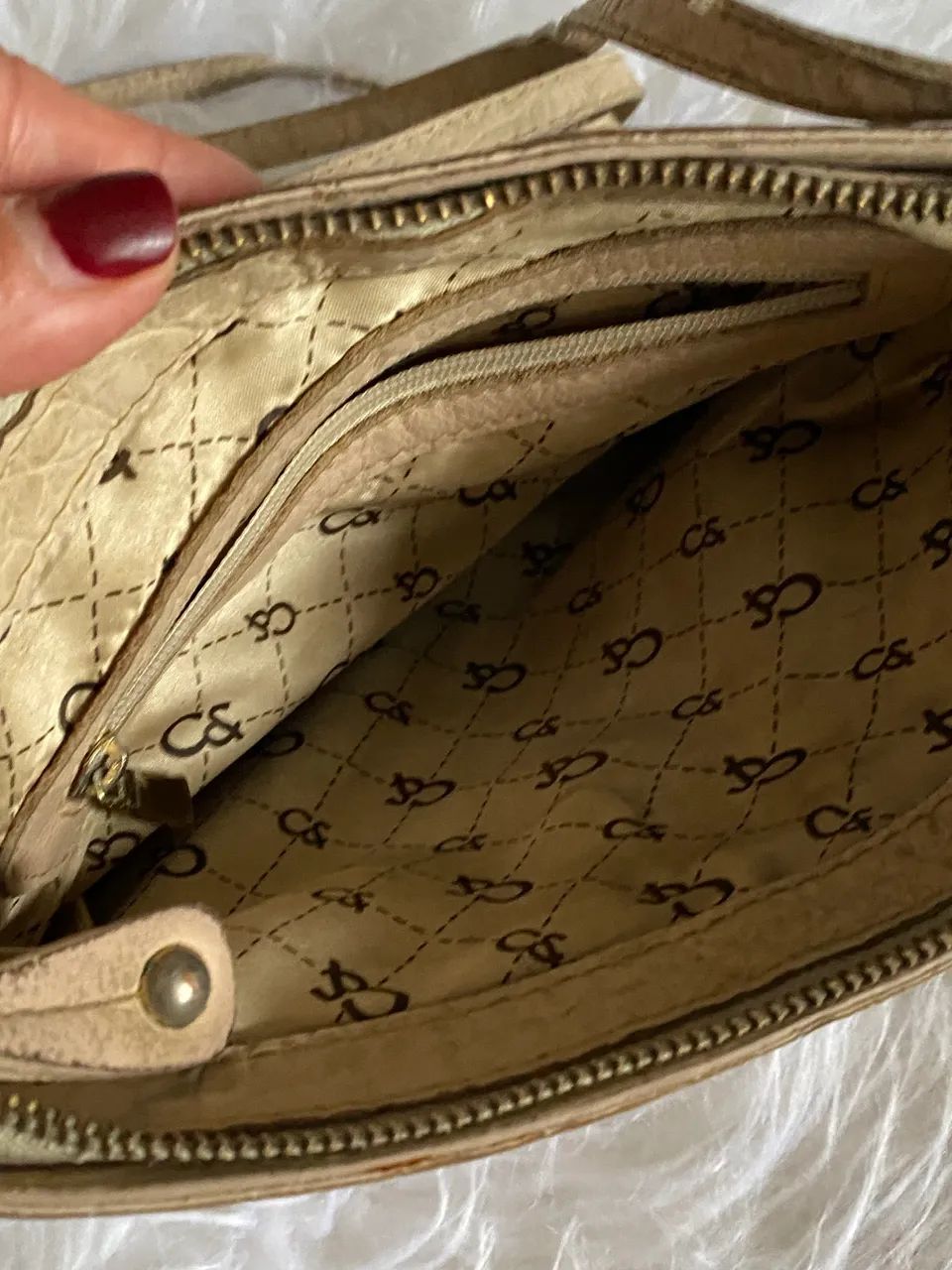 Bolsa couro pequena 