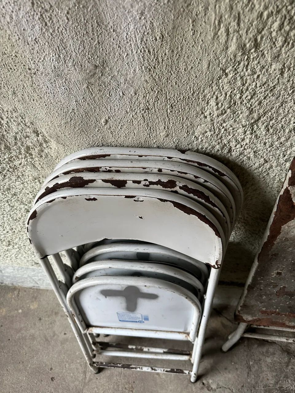 Mesa de ferro dobrável  - Foto 2
