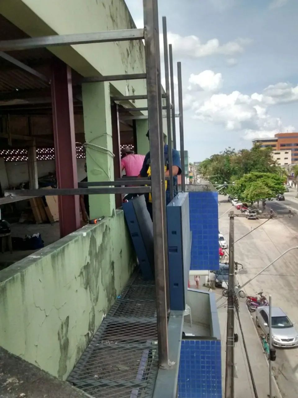 Painel de LED P10 Outdoor (Externo) com estrutura  - Foto 4