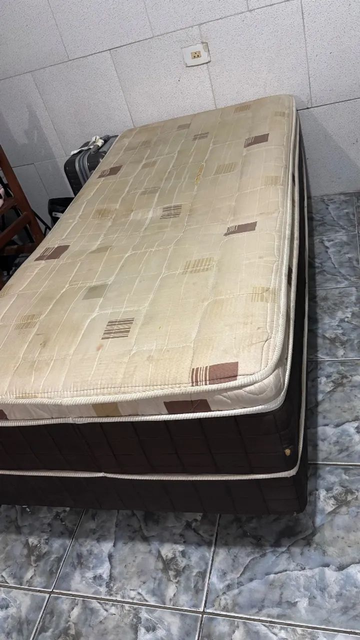 CAMA SOLTEIRO COLCHÃO INTEGRADO - Foto 5