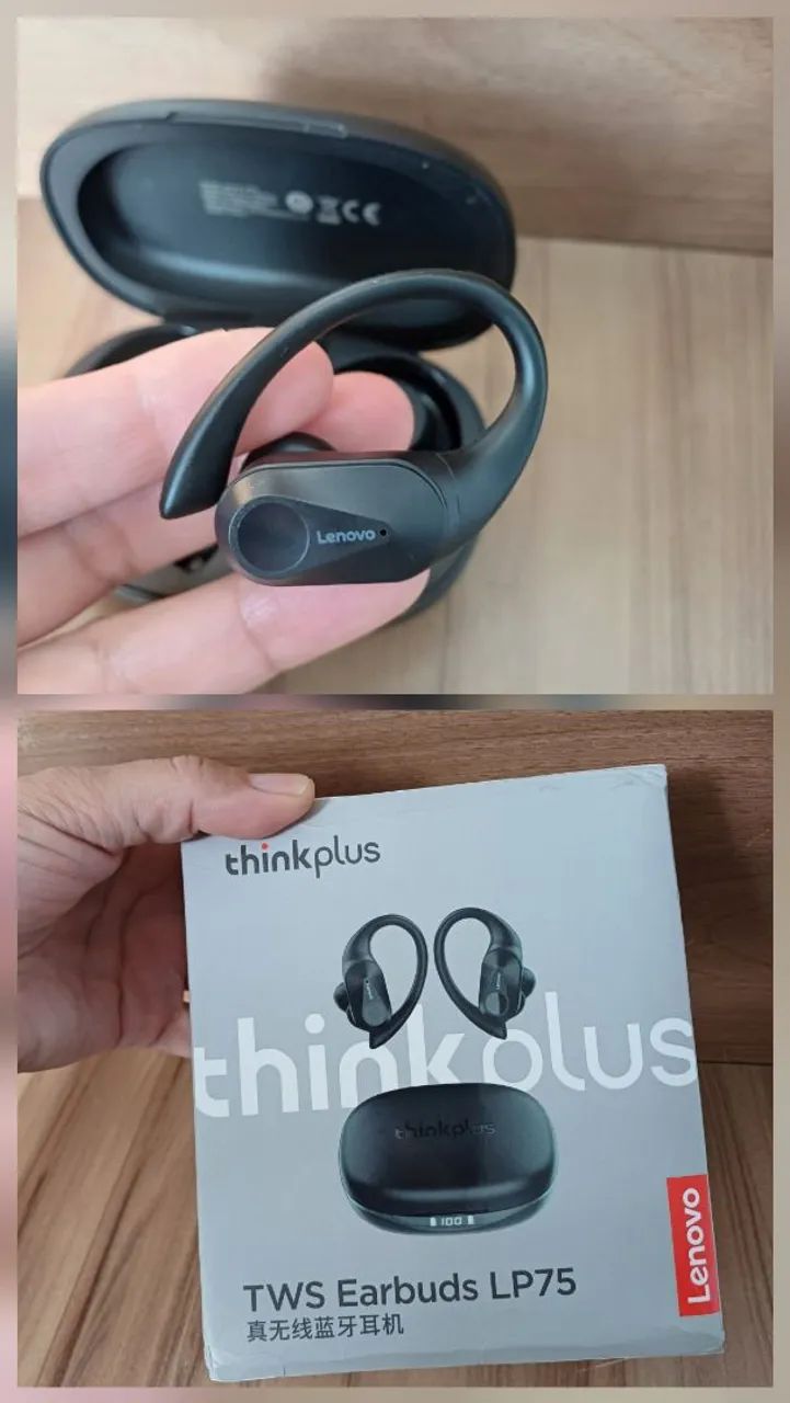 Fone de ouvido bluetooth Lenovo original lp75  - Foto 3