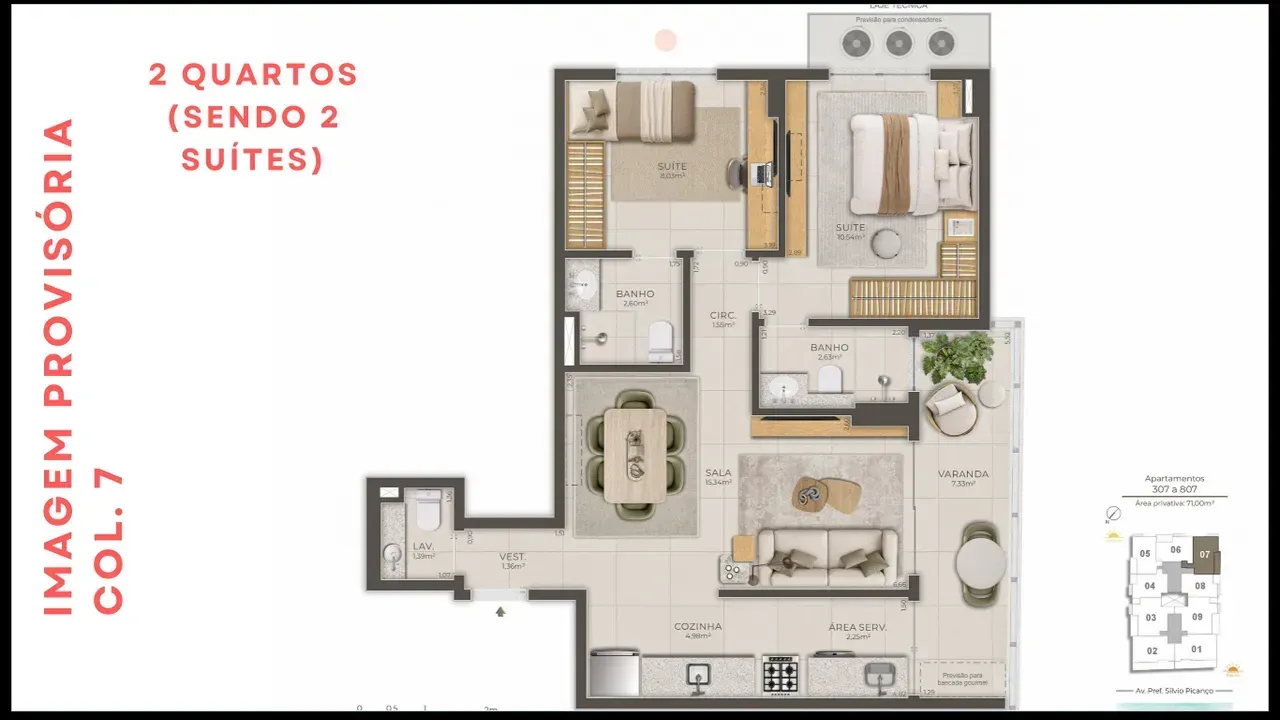 PLANTA 59m²