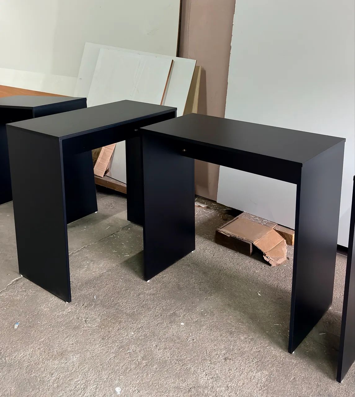ESCRIVANINHA DE MDF PRETO A PRONTA ENTREGA - Foto 3