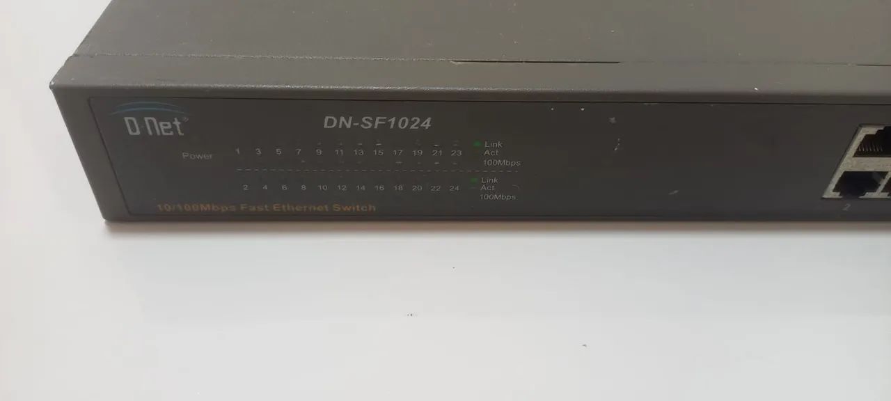 Switch 24 portas Dnet 10/100 Mbps - Foto 3